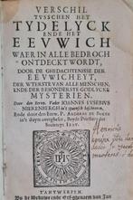 Juan Eusebio Nieremberg - Verschil tussen het tijdelijk en, Antiek en Kunst, Antiek | Boeken en Bijbels