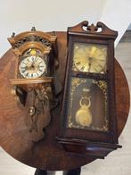 Klokonderdelen (2) - Hout, Messing - 1950-1960 - klokken, Antiek en Kunst