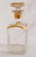 Baccarat - Karaf - Whisky - Kristal, Verguld, Antiek en Kunst, Antiek | Glas en Kristal