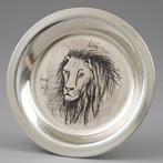 Bord Lion, Bernard Buffet voor Franklin Mint, München ca., Antiek en Kunst