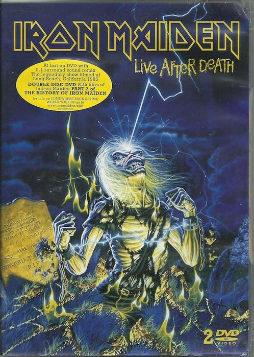 dvd - Iron Maiden - Live After Death, Cd's en Dvd's, Dvd's | Overige Dvd's, Zo goed als nieuw, Verzenden