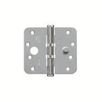 AXA VH KOGELLAGERSCHARNIER 89X102 MM TGS RONDE HOEKEN, Doe-het-zelf en Verbouw, Hang- en Sluitwerk, Verzenden, Nieuw