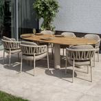 Calma Estate dining tuinset 240x105xH75 cm 7 delig latte, Tuin en Terras, Ophalen of Verzenden, Nieuw