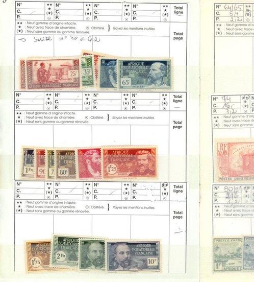 Franse koloniën - Kolonies - AEF, Afar/Issa,, Postzegels en Munten, Postzegels | Europa | Frankrijk
