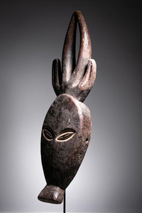 Boognachtige antilope masker - Kwele - Gabon, Antiek en Kunst, Kunst | Niet-Westerse kunst