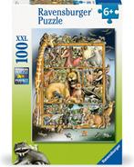 Dieren Collage Puzzel (100 XXL stukjes) | Ravensburger -, Kinderen en Baby's, Speelgoed | Kinderpuzzels, Nieuw, Verzenden
