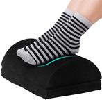 Avalo Voetensteun Bureau Stof -Ergonomisch Traagschuim-Zwart, Diversen, Bureau-accessoires, Verzenden, Nieuw