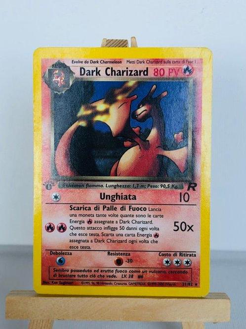 Wizards of The Coast - 1 Card - Pokémon - Dark Charizard, Hobby en Vrije tijd, Verzamelkaartspellen | Pokémon