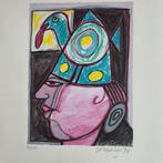 Corneille (1922-2010) - Clown aux grosses joues