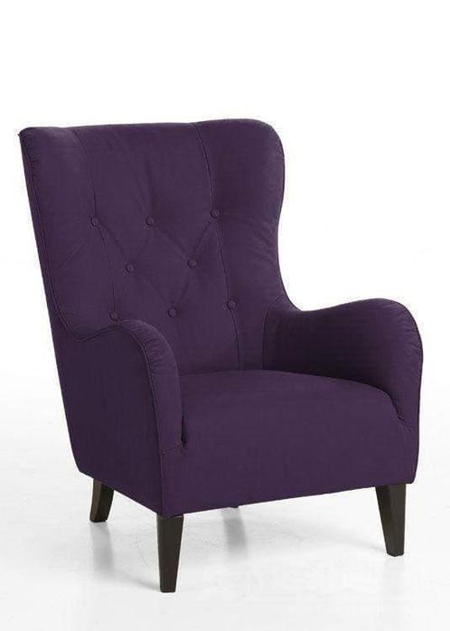 Fauteuil James - fauteuils - Paars, Huis en Inrichting, Stoelen, Nieuw, Stof