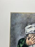 Marc Chagall (1887-1985) - Abraham pleurant Sarah
