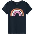 T-shirt Hanne (dark sapphire), Kinderen en Baby's, Kinderkleding | Maat 116, Nieuw, Meisje, Name It, Shirt of Longsleeve