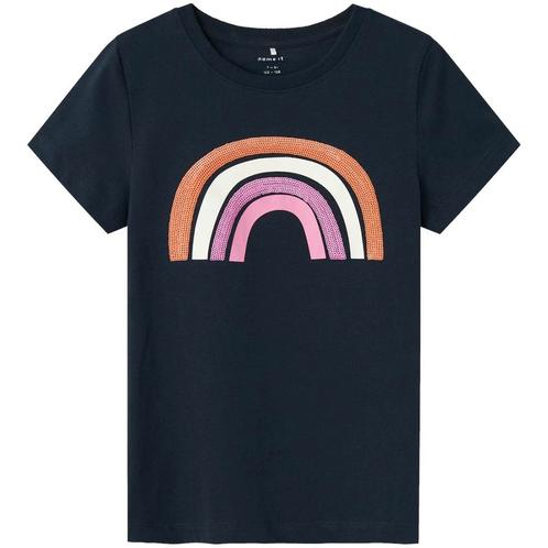 T-shirt Hanne (dark sapphire), Kinderen en Baby's, Kinderkleding | Maat 116, Meisje, Nieuw, Shirt of Longsleeve, Verzenden