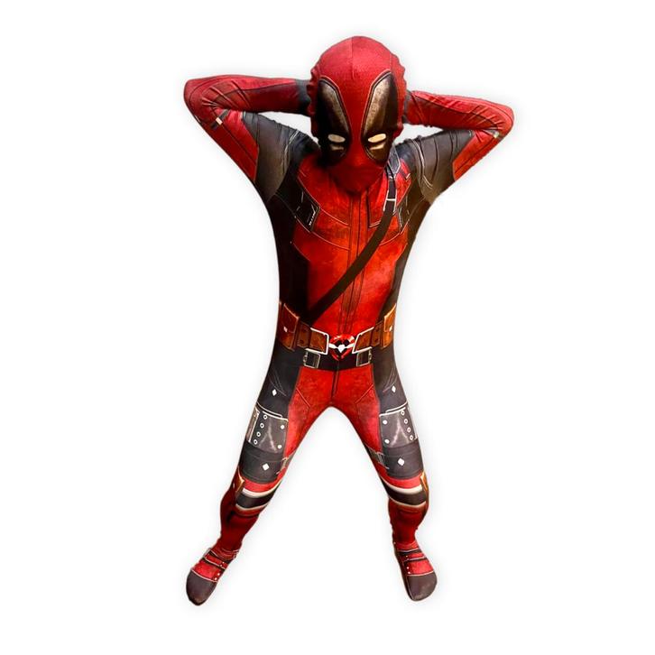 Deadpool - 146-152 (10-11 Jaar) - Verkleedkleding, Kinderen en Baby's, Carnavalskleding en Verkleedspullen, Nieuw, Ophalen of Verzenden