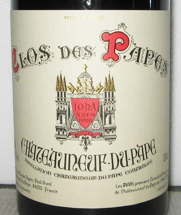 2023 Domaine du Clos des Papes (Paul Avril) -, Verzamelen, Wijnen