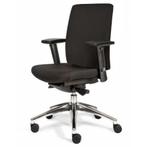 (MDK-107243) Paco bureaustoel zwart GEBRUIKT, Ophalen of Verzenden, In hoogte verstelbaar, Gebruikt, Bureau