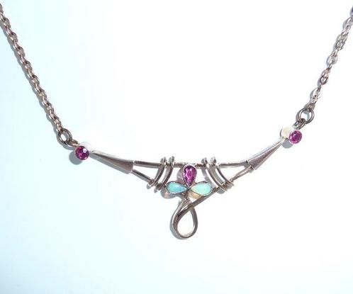 Zonder Minimumprijs - Halsketting Verguld - 0.35ct. tw., Sieraden, Tassen en Uiterlijk, Kettingen