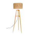 *WOONWINKEL* Dutchbone Afra Design Vloerlamp Oranje Driepoot, Huis en Inrichting, Lampen | Vloerlampen, Verzenden, Nieuw
