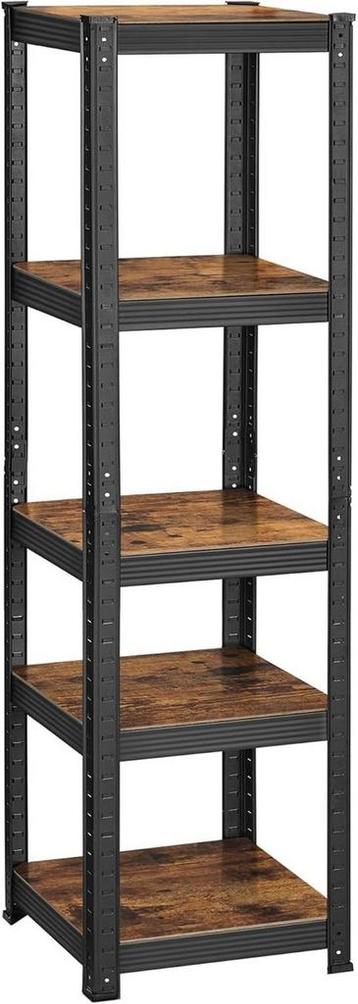 Opbergrek / stellingkast - met 5 planken - hoogte 150 cm - beschikbaar voor biedingen