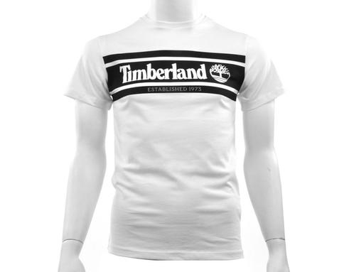 Timberland - SS Crew Graphic Tee - Timberland t-shirt - XS, Kleding | Heren, T-shirts