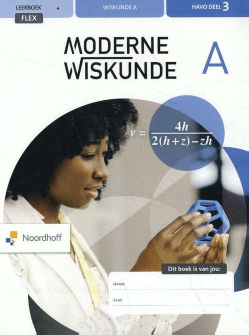 Moderne Wiskunde deel 3 havo a leer  en opdrac 9789001892081, Boeken, Studieboeken en Cursussen, Zo goed als nieuw, Verzenden