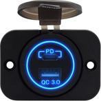 ProRide® 12V USB/USB C Stopcontact 2 Poorten - Inbouw -, Nieuw, Verzenden