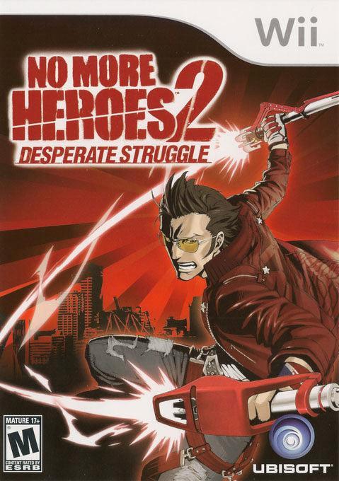 Wii No More Heroes 2: Desperate Struggle, Spelcomputers en Games, Games | Nintendo Wii, Zo goed als nieuw, Verzenden
