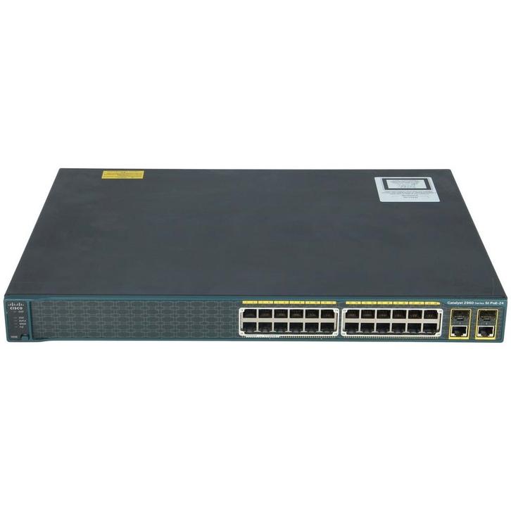 Cisco WS-C2960-24PC-S, Computers en Software, Netwerk switches, Ophalen of Verzenden