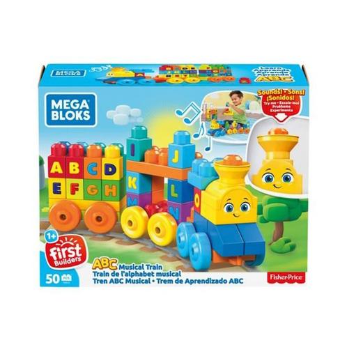 Mega Bloks ABC Leren Trein, Kinderen en Baby's, Speelgoed | Duplo en Lego, Nieuw, Verzenden