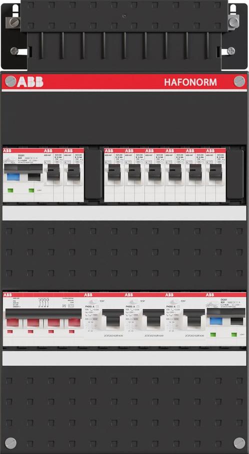 ABB Hafonorm PV-WP-Groepenkast | HS 40A - 8 groepen 3 x ALS, Doe-het-zelf en Verbouw, Elektra en Kabels, Nieuw, Ophalen of Verzenden