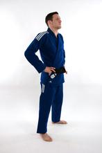 Adidas BJJ Contest Blauw (Maat: 160), Sport en Fitness, Verzenden, Nieuw, Jiu-Jitsu, Vechtsportpak