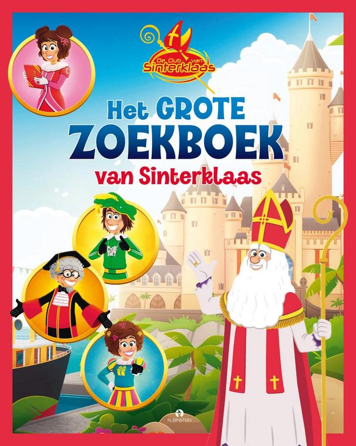 De Club van Sinterklaas - Het grote zoekboek van Sinterklaas, Boeken, Kinderboeken | Kleuters, Nieuw, Verzenden