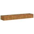 Grote Plantenbak Staal 360cm - Retourdeal, Robuust & Stoer, 100 cm of meer, Nieuw, Ophalen of Verzenden, Metaal