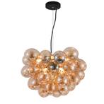 Hanglamp Grape – Woonkamer, eettafel, kantoor, Amber, Verzenden, Nieuw