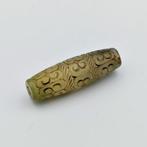 Oud-Tibetaans / Nepalees Jade Kraal talisman - 63 mm (Zonder, Antiek en Kunst