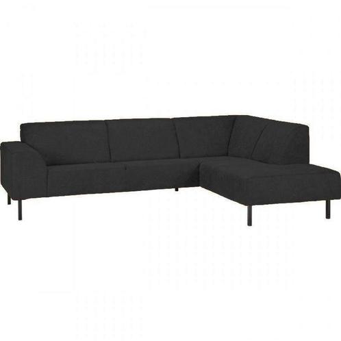 Hoekbank Maastricht - hoekbanken - Antraciet, Huis en Inrichting, Banken | Sofa's en Chaises Longues, Nieuw, Stof