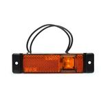 LED zijmarkeringslicht - Oranje - 12/24V - Met reflector, Auto diversen, Ophalen of Verzenden