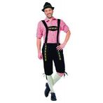 Lederhosen Johan lang zwart, Hobby en Vrije tijd, Verzenden, Nieuw, Feestartikel