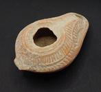Byzantijns Terracotta Olielamp - 90 mm (Zonder Minimumprijs)
