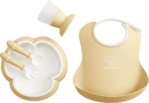 BABYBJÖRN Baby Dinerset Pastelgeel, Huis en Inrichting, Keuken | Servies, Verzenden