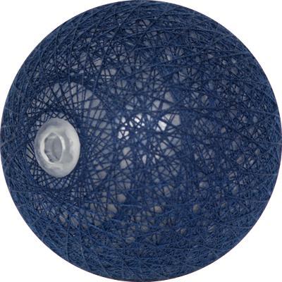 Cotton ball donker Blauw- 6cm, Huis en Inrichting, Lampen | Overige, Nieuw, Verzenden