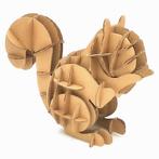 3D Model Karton Puzzel - Eekhoorn - DIY Hobby Knutsellen - 1, Hobby en Vrije tijd, Knutselen, Nieuw, Ophalen of Verzenden