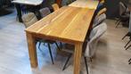 SUPERPRIJS! Gerecycled teakhouten eettafel van 200x95cm., Huis en Inrichting, Tafels | Eettafels, Ophalen, Nieuw, Industrieel