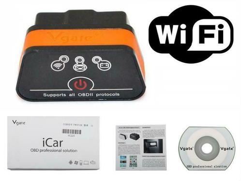 Vgate iCAR scanner, WiFi, ELM327 met knop  NU TIJDELIJK GRAT, Auto diversen, Autogereedschap, Nieuw, Ophalen of Verzenden