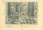 Historische prent van Antwerp, Antiek en Kunst