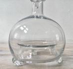Fles - antieke wespenvanger in mondgeblazen glas