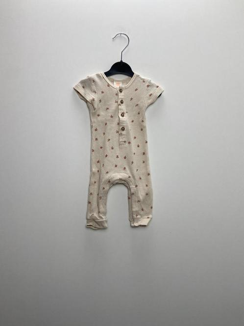 HEMA Jumpsuit / Beige / Maat 56, Kinderen en Baby's, Babykleding | Maat 56