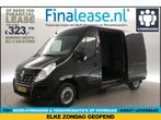 Renault Master T35 2.3 dCi L2H2 146PK Airco 2xSchuifd €323pm, Renault, Zwart, Nieuw, Lease