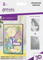 Gemini - 3D Embossingfolder/Snijmal 4x6 - Bohemian Dreams, Verzenden, Nieuw