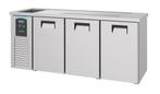 CombiSteel Bierkoeler | RVS | 3 Deuren Rechts + 1 Spoelbak L, Ophalen of Verzenden, Nieuw